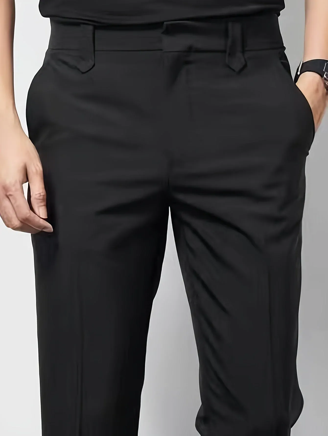 Lukas | Lichte herenbroek in formele stijl - Afbeelding 5