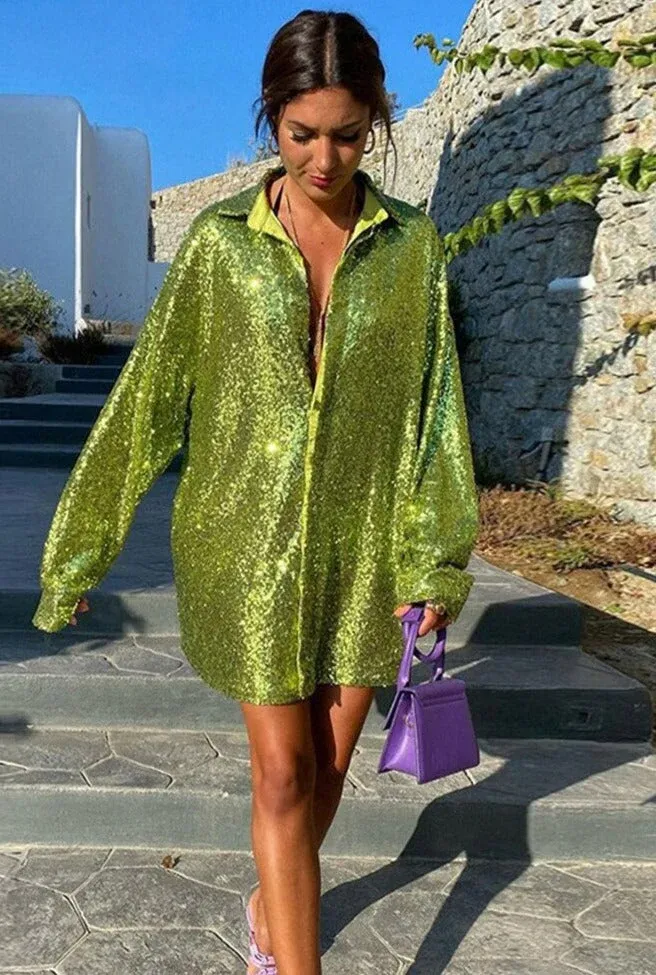 Lieve | Glitterblouse voor dames - Afbeelding 5