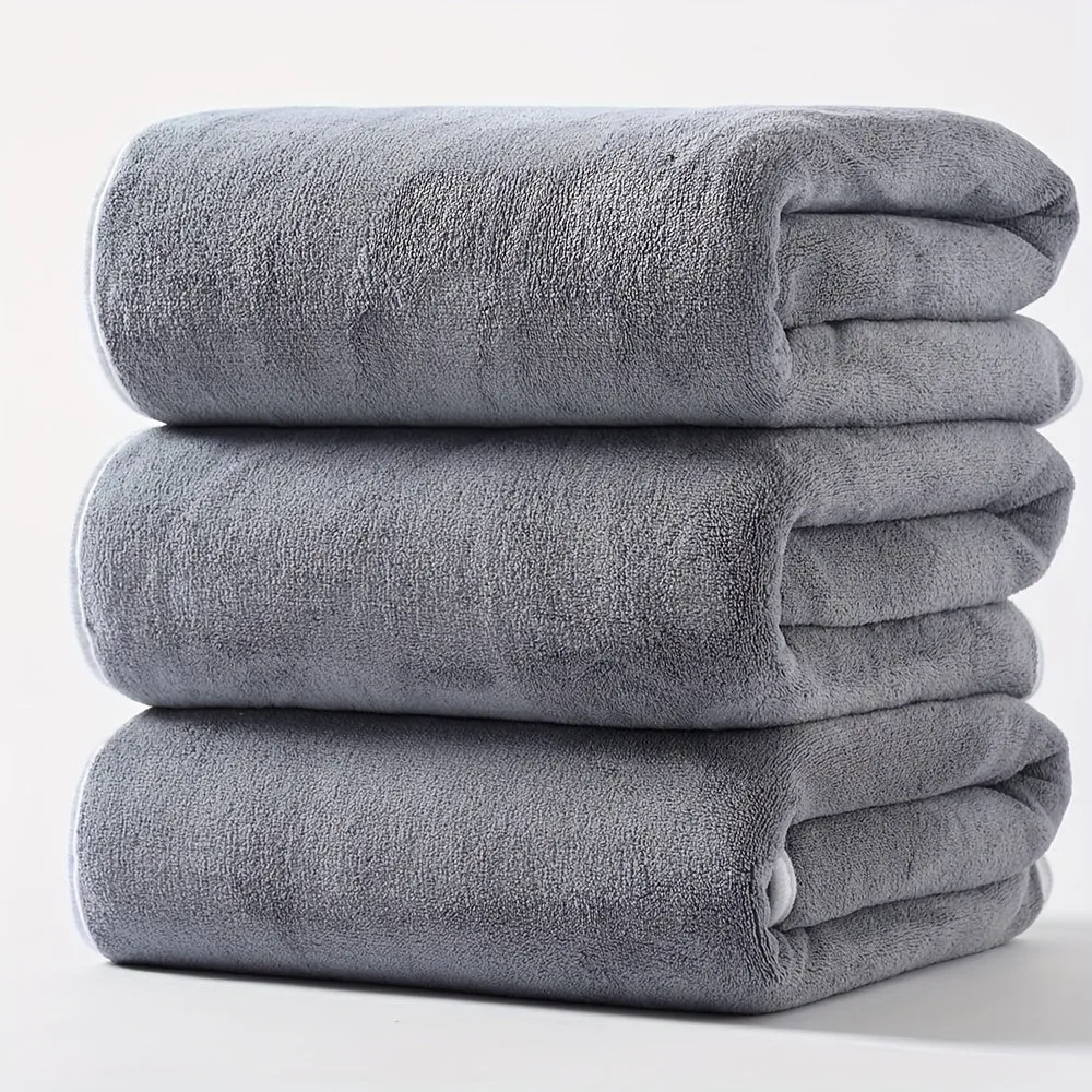 Jasmijn | 3 stuks super absorberende badhanddoeken, 300 GSM, 70.0 x 140.0cm