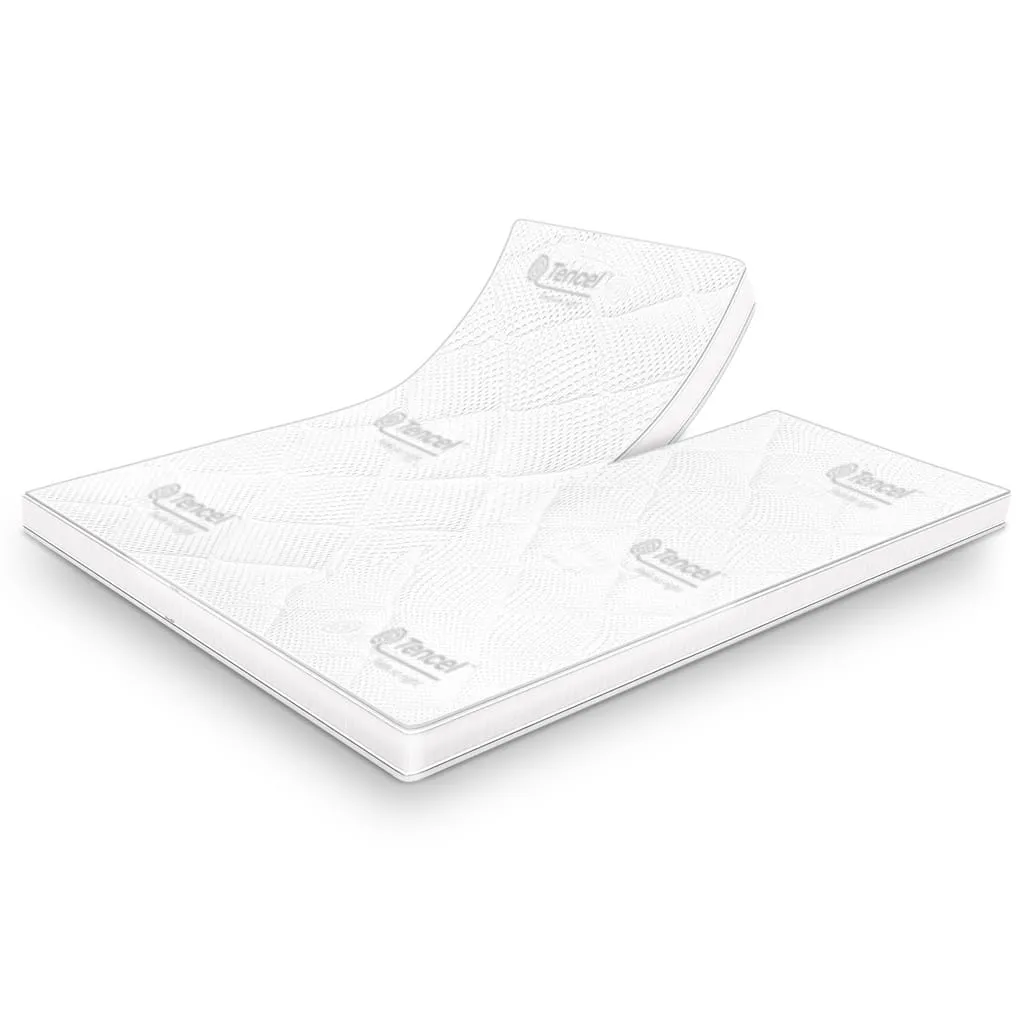 Koudschuim splittopper Tencel DeLuxe 180×210 dikte 11 cm