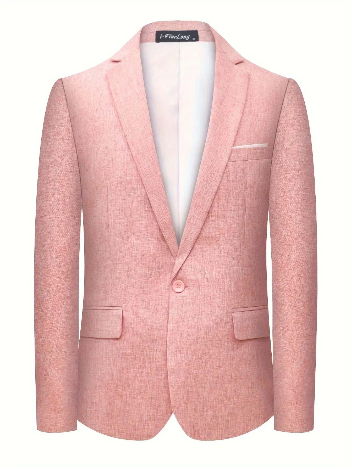 Stijn | Strakke casual blazer met omgeslagen kraag