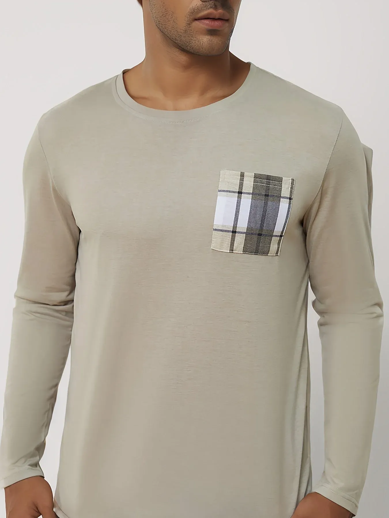 Samuel | Geruite herenpyjamaset - Afbeelding 4
