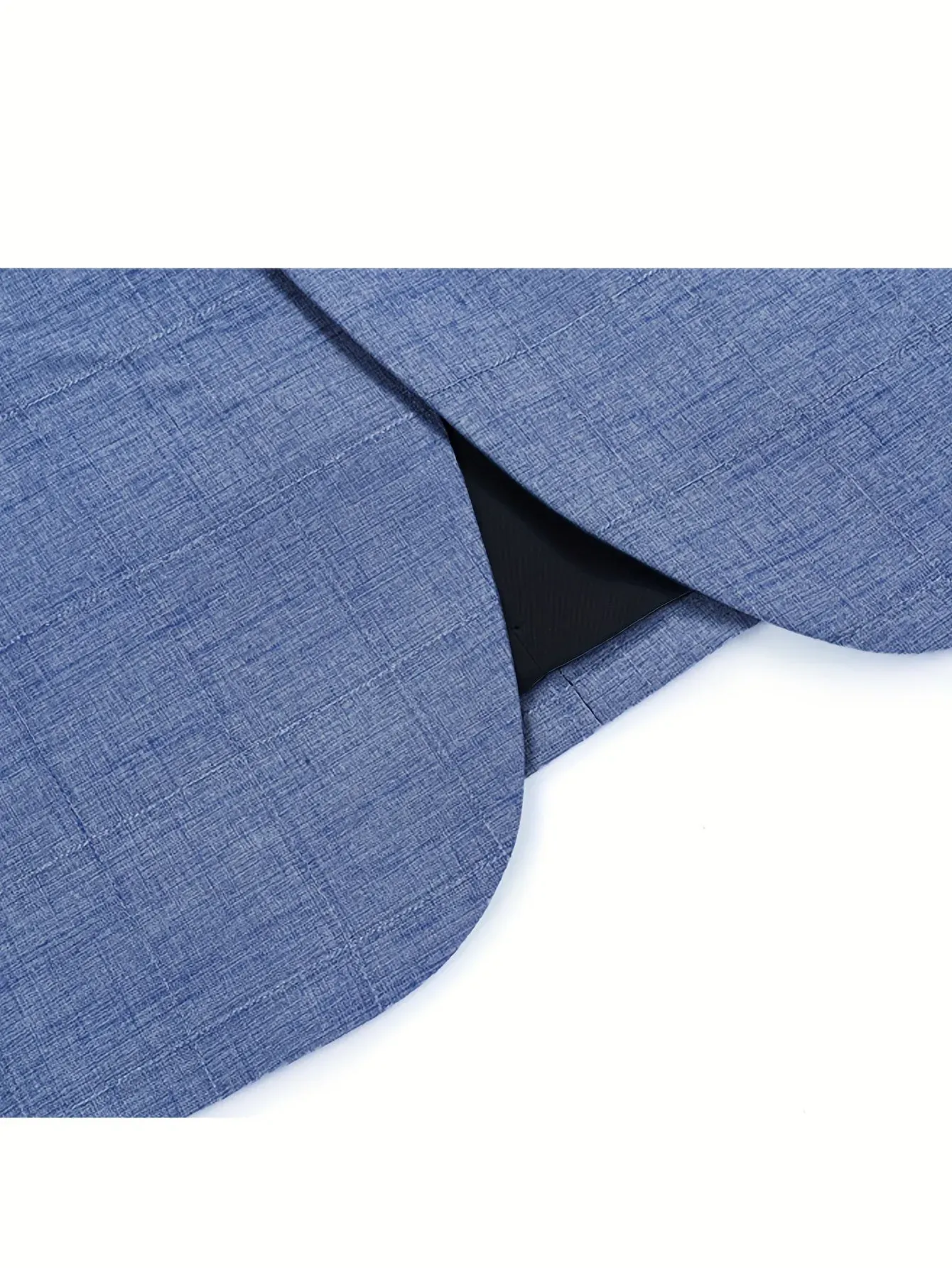 Finn | Chique blauw geruit heren colbert - Afbeelding 5